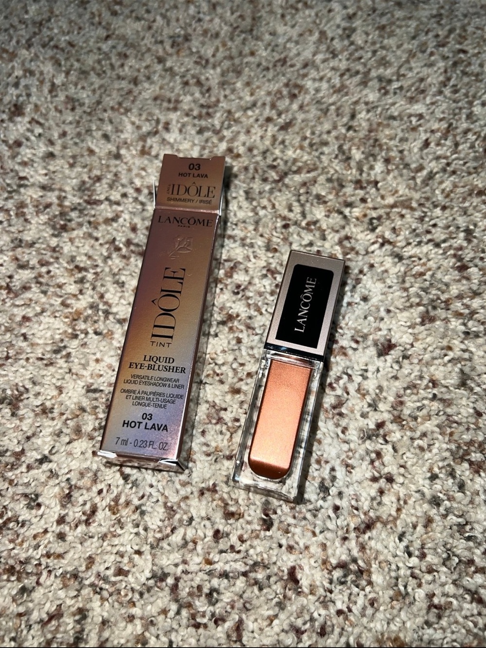 Lancome Idole Liquid Eye-Blusher liquid eyeshadow & liner shade 03 Hot Lava